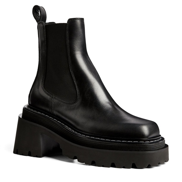 Akis Stretch Platform Chelsea Boots - Picture 1 of 6